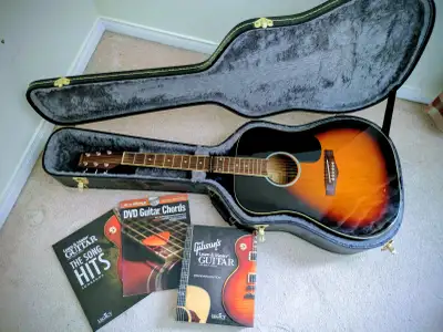 Renessaince Guitar, hard case, learning materials, View more