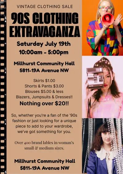 ️ Women’s Vintage Clothing Sale – July 19th 10-5️, View more