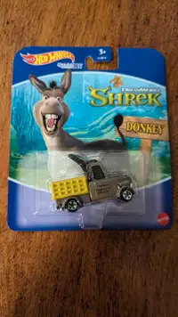 Shrek Hot Wheels car Donkey Brand New 