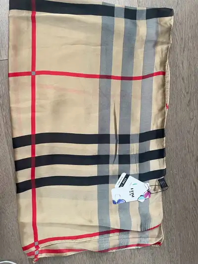 NEW! Burberry Dupe Scarf, View more