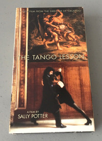 The Tango Lesson Movie VHS Video Cassette