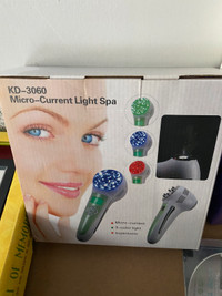 Micro currant light spa beauty device 