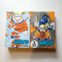 Naruto 3-in-1 Manga Omnibus 1 & 3 - Shonen Jump