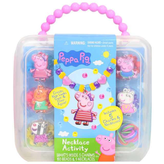 NWT - PEPPA PIG NECKLACE ACTIVITY SET in Toys in Kingston - Image 3