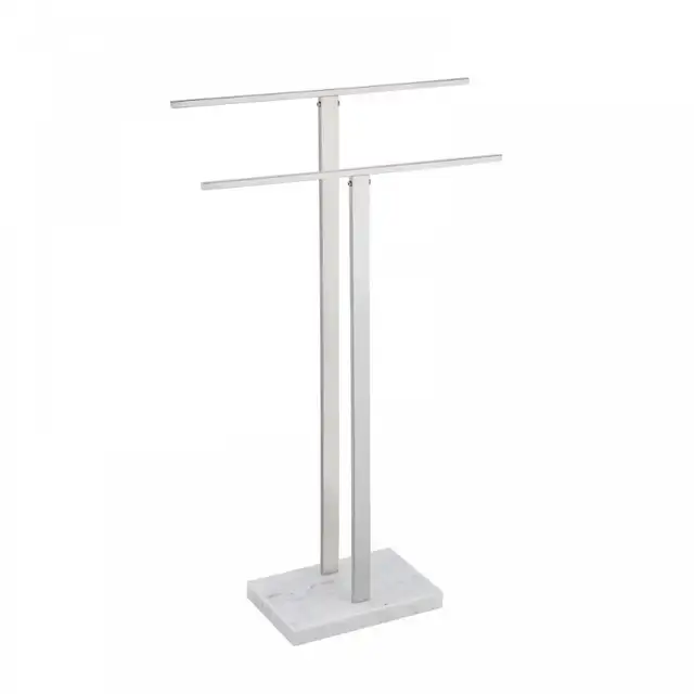 KES STANDING TOWEL RACK 2-TIER TOWEL RACK STAND in Bathwares in Markham / York Region - Image 3