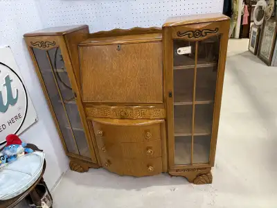 really nice solid wood secretary desk , View more