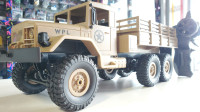 1/16 Military Rock Crawler Dual Rear Axle