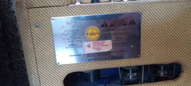 Fender Bassman Amplifier in Amps & Pedals in St. Catharines - Image 6