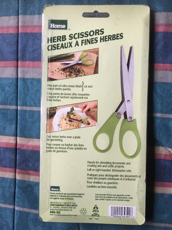 brand new HERB SCISSORS/SHREDDING SCISSORS in Outdoor Tools & Storage in City of Toronto - Image 2