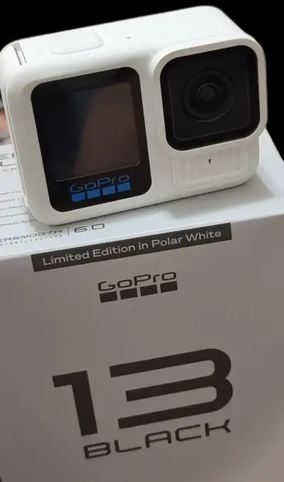 If this ad is still up, the item is available. GoPro HERO13 Black – Polar White | Like New Used only...