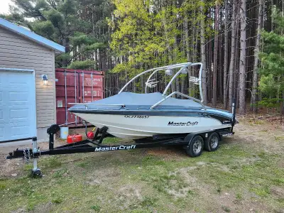 More pictures to come Boat is in good shape for year 1986 Tristar 190 351 indamar runs good Interior...