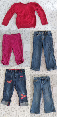 Girls Clothing for age 2,3 years, 21pcs