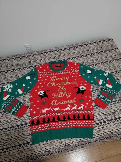 Men's festive sweater, View more
