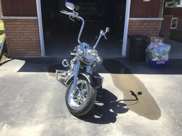 2003 Harley Davidson Fat Boy in Street, Cruisers & Choppers in Kawartha Lakes - Image 4