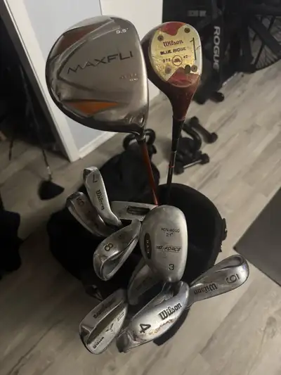 Golf Clubs and Bag, View more