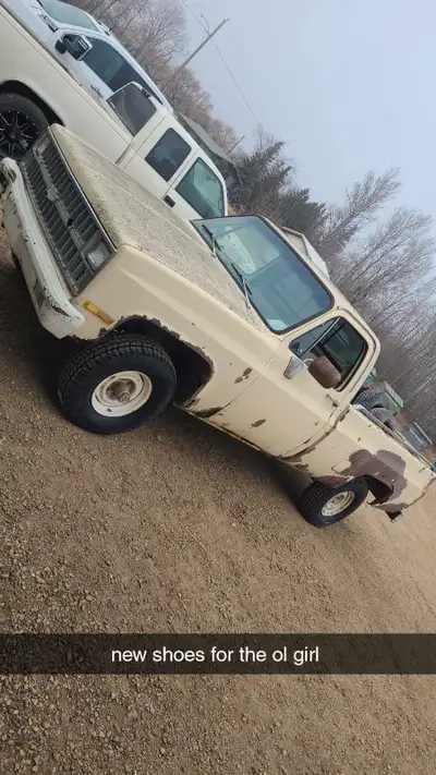I'm looking for square body parts, or a full truck for right price. looking for front bumper,box,fro...