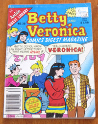 Betty and Veronica Comics Digest Magazine No. 30 May 1988