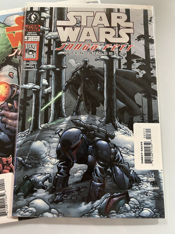 Star Wars Comics Jango Fett Open Seasons (2002) ALL FOUR COMICS in Comics & Graphic Novels in Oakville / Halton Region - Image 4