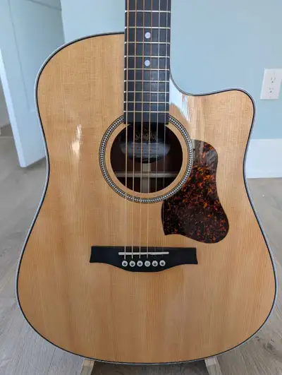 Seagull Maritime All-Solid Wood Acoustic Electric Guitar , View more