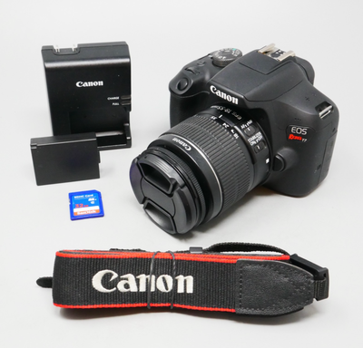 Canon EOS Rebel T7 EF-S 18–55mm f/3.5–5.6 IS II DSLR Camera, View more