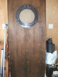 wood door