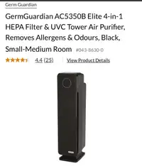 Air Purifier - Germ Guardian