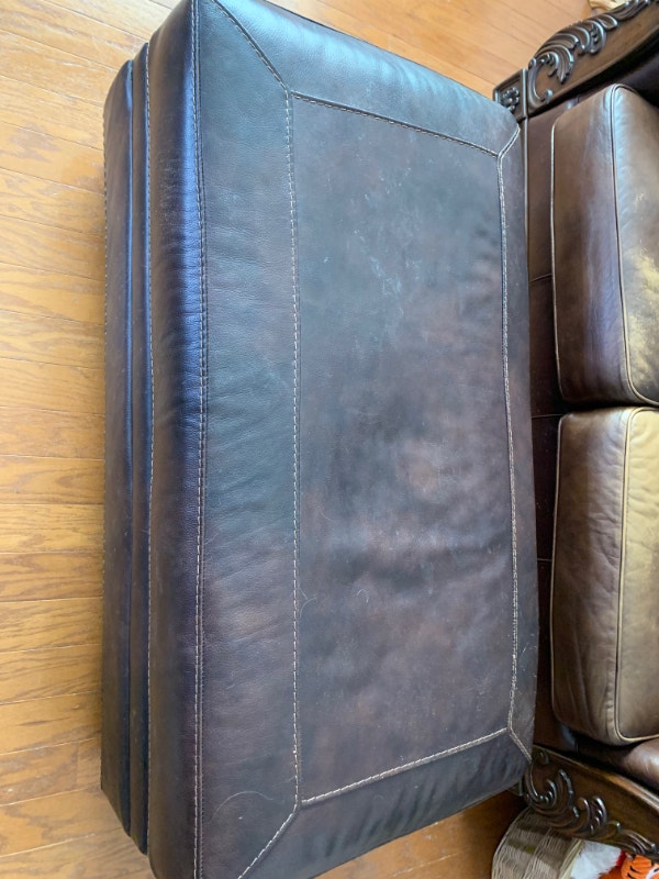 Love seat, footstool Couches & Futons Red Deer Kijiji