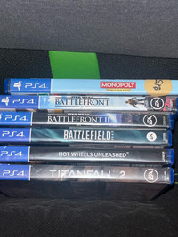 PS4 game pack (6 games)