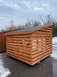 10'x10' Firewood Shed *READY FOR DELIVERY*CA$3,550