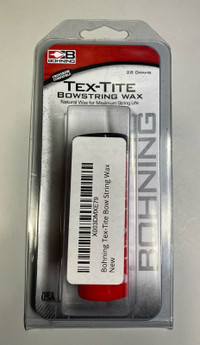 New Tex-Tite Bowstring wax by Bohning