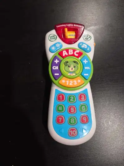 LeapFrog Learning Lights Remote Baby Toy Works, View more