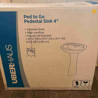 Pedestal Sink *NEW IN BOX*