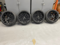 22” Brixton RF10 wheels and tires 