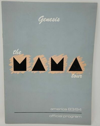 Genesis The Mama Tour Concert Program America 83/84 in CDs, DVDs & Blu-ray in City of Halifax