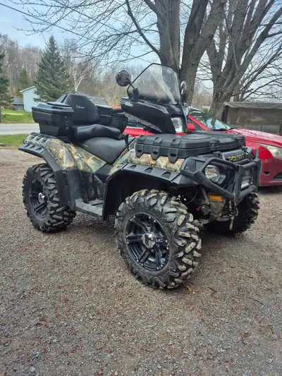 2014 browning addition polaris sportsman 850cc XP, EFI, with power steering in mint condition. No cr...
