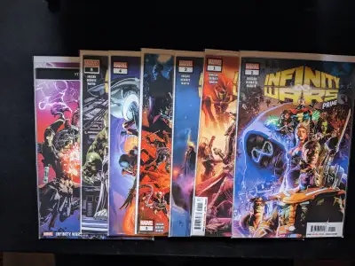 INFINITY WARS #1-6 PRIME #1 INFINITY #1 NM/NM+ 2018 AVENGERS, View more