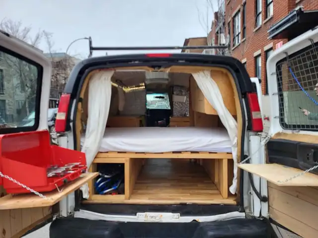 Customized Van Ready for Adventure457910438771435522
