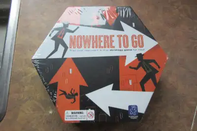 Nowhere to Go Spy Secret Agent Strategy Board Game 2 Players Educational Insights 2 Players Conditio...