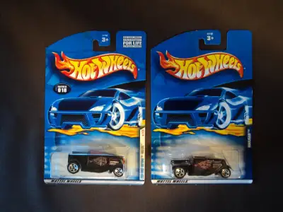 This lot includes a First Editions flat black (#18) and a metallic maroon (#203) Hooligan. The botto...