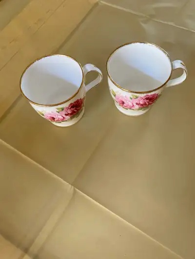 Royal Albert American Beauty Coffee Cups, View more