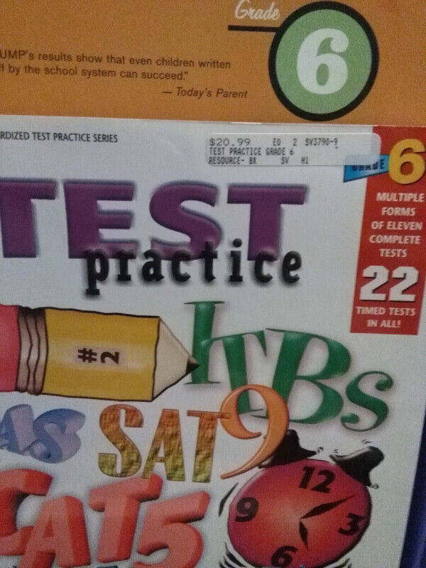 Test Practice Grade 6,Complete Math Smart Grade 6,Jump at Home & in Textbooks in City of Toronto - Image 4