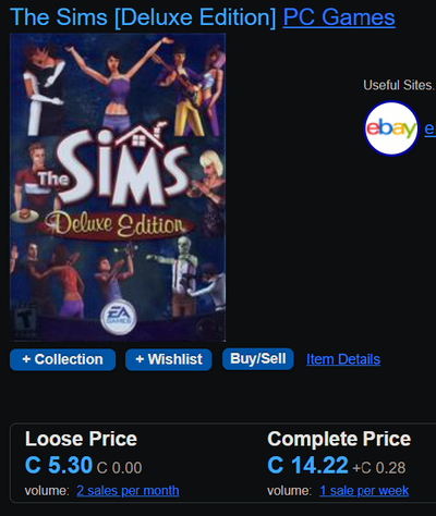 PC, The Sims [Deluxe Edition], I have hundreds of video games, View more