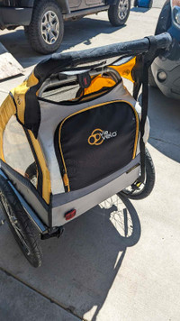 Via velo chariot bike baby carrier/ jogging stroller