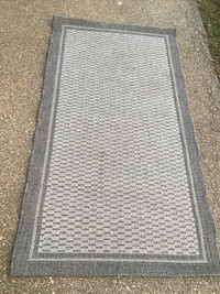2 Toscana outdoor area rugs - 30” x 60”-each $25