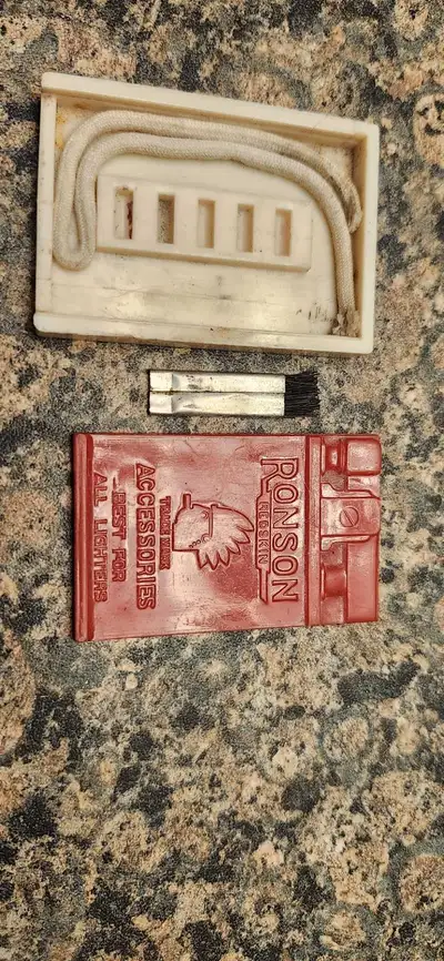 Vintage Ronson "Redskin" Lighter Accessory Kit – Made in Canada, View more