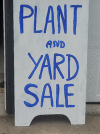 PLANT AND YARD SALE