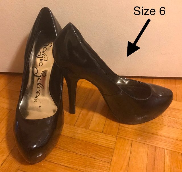 Two Stiletto / Pumps size 5.5 and 6 in Women's - Shoes in City of Toronto - Image 3