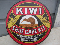 Kiwi shoe care tin