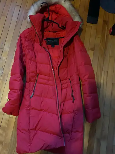 Pajar red fitted Winter coat for women , View more