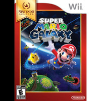 Nintendo Wii SUPER MARIO GALAXY Video Game ** NEVER PLAYED**